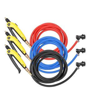 DCHOA 19 feet Hybrid Polymer flexible Hose and Ball Lock Liquid Connector